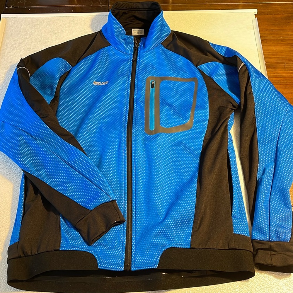 Arsuxeo Long Sleeved Lined Cycling Biking Jacket